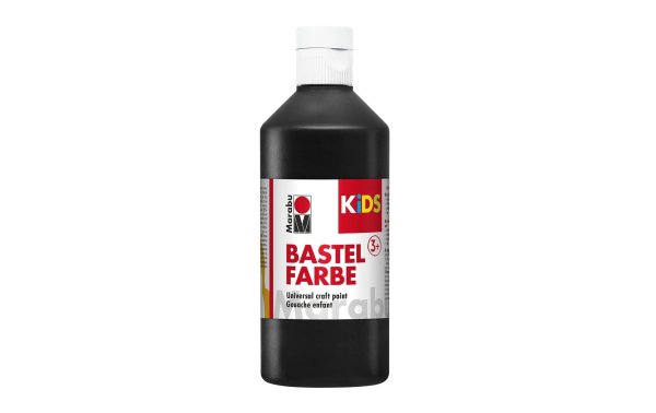 Marabu Bastelfarbe KiDS 500 ml Schwarz