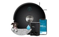 EZIclean Saug- und Wischroboter Aqua Connect x1200, Schwarz