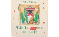 Depesche Musikkarte mit Licht Geburtstag, Alkohol in...