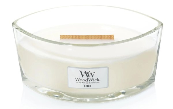 Woodwick Duftkerze Linen Ellipse