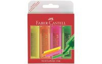 Faber-Castell Textmarker 46 Superfluorescent 4er Etui