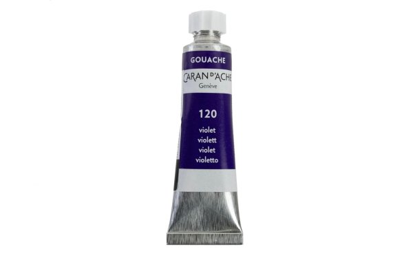 Caran dAche Wasserfarbe Gouache 10 ml, Violett