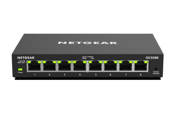 Netgear Switch GS308E-100PES 8 Port