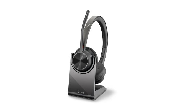 Poly Headset Voyager 4320 MS Duo USB-A, inkl. Ladestation