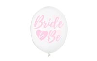 Partydeco Luftballon Bride to be Rosa Ø 30 cm, 6...
