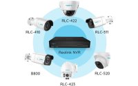 Reolink Netzwerkrekorder RLN16-410-3TB-4K PoE 16 Kanal 3...