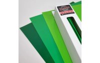 Chemica Aufbügelfolie Flex 30 x 50 cm, 3er Set, Grün