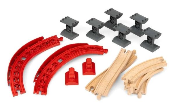 BRIO BRIO World Schienenpaket Berg & Tal 16-teilig