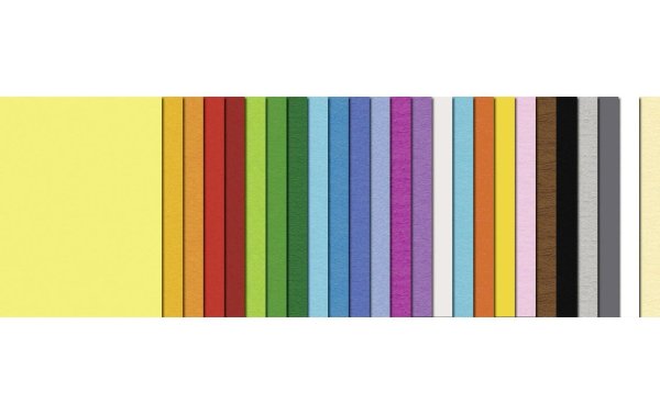 URSUS Tonzeichenpapier A4 500 Blatt à 25 Farben
