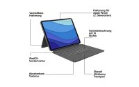Logitech Tablet Tastatur Cover Combo Touch iPad Pro 12.9" 5.-6. Gen.