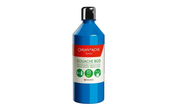 Caran dAche Wasserfarbe Gouache Eco 500 ml, Cyan