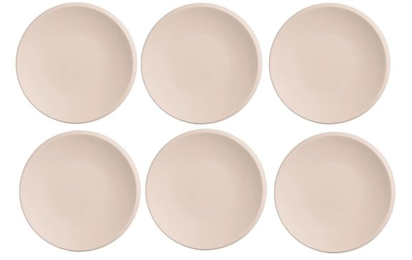 Villeroy & Boch Frühstücks- & Dessertteller NewMoon Ø 16 cm, 6 Stück, Beige