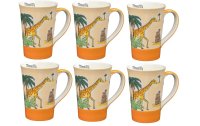 Mila Teetasse Afrika-Hideaway 350 ml, 6 Stück,...