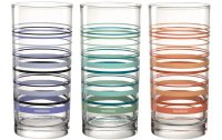 Montana Trinkglas :New Stripes 280 ml, 3 Stück,...