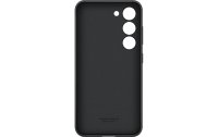 Samsung Back Cover Leather Galaxy S23 Schwarz