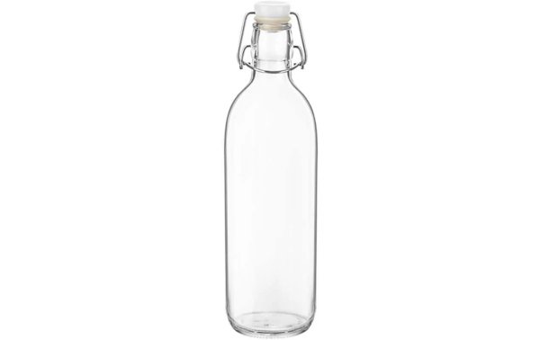 Bormioli Rocco Glasflasche Emilia  1 Liter, 6 Stück