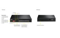 Edimax PoE+ Switch GS-1008P V2 8 Port