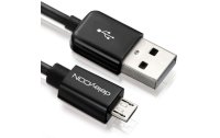 deleyCON USB 2.0-Kabel USB A - Micro-USB B 1.5 m