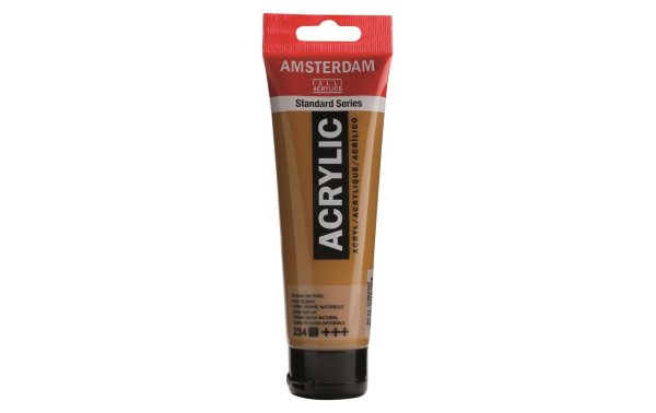 Amsterdam Acrylfarbe Standard 234 Siena natur deckend, 120 ml