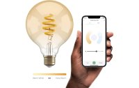 hombli Leuchtmittel Smart Filament Bulb, E27, 5.5 W, Amber, Globe