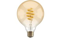 hombli Leuchtmittel Smart Filament Bulb, E27, 5.5 W, Amber, Globe