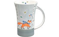 Mila Kaffeetasse Scandic Fuchs 500 ml, 6 Stück, Hellgrau