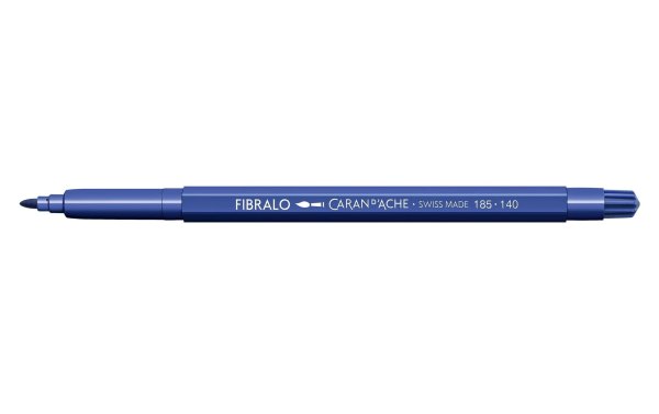 Caran dAche Filzstift Fibralo 1 Stück, Ultramarinblau