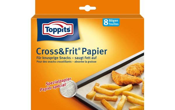 Toppits Backpapier Cross&Fit 8 Stück