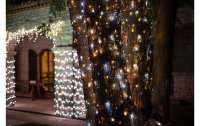 Twinkly LED-Lichterkette Icicle, 190 LEDs, 2-4-6-2-5 Schema, AWW