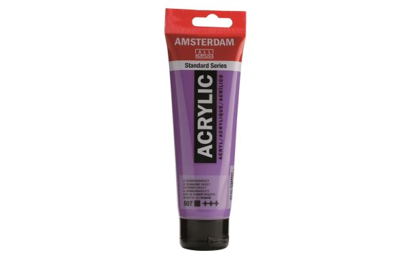 Amsterdam Acrylfarbe Standard 507 Ultramarinviolett deckend, 120 ml