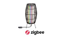 Paulmann Stehleuchte Plug & Shine Basket, RGBW, 3.2W, Schwarz