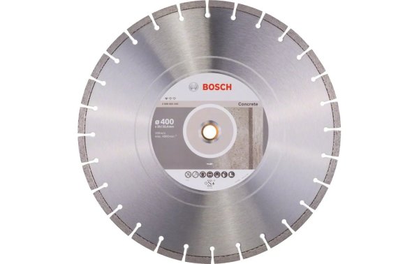 Bosch Professional Diamanttrennscheibe Standard for Concrete, 400 x 3.2 x 10 mm