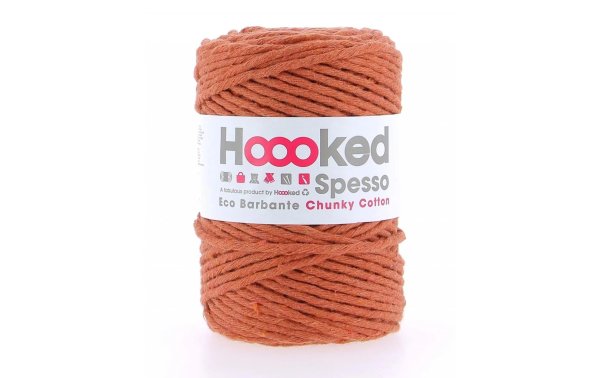 Hoooked Wolle Spesso Chunky Makramee Rope 500 g Dunkelorange