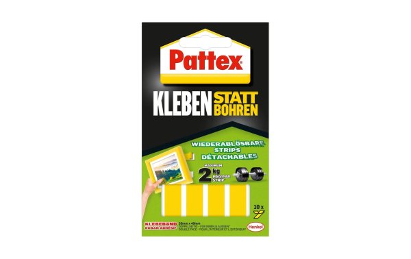 Pattex Montageband 2 x 4 cm, 10 Stück