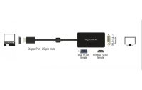 Delock Adapter DisplayPort - HDMI/DVI-I/VGA