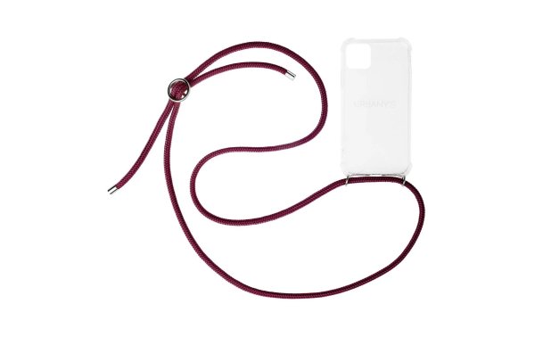 Urbanys Necklace Case iPhone 15 Plus Red Wine