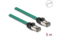 Delock Patchkabel PROFINET Cat 5e, SF/UTP, 5 m, Grün