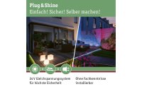 Paulmann Verlängerungskabel Plug & Shine IP68, 5m, Schwarz