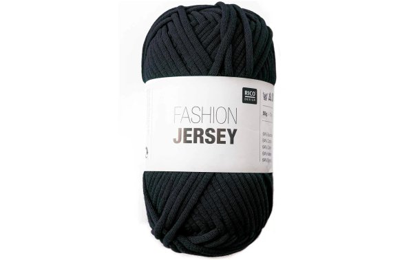 Rico Design Wolle Fashion Jersey 50 g Schwarz