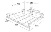 Inventables Fräsmaschine X-Carve V2 1000 mm Bausatz