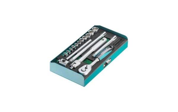 Technocraft Steckschlüssel-Set 1/4" 17-Teilig