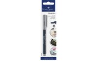 Faber-Castell Filzstift Metallics 1.5 mm, Silber