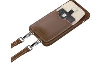 Urbanys Necklace Case Handekette+ iPhone 15 Pro Espresso Martini