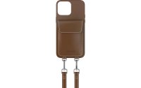Urbanys Necklace Case Handekette+ iPhone 15 Plus Espresso Martini