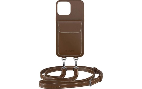 Urbanys Necklace Case Handekette+ iPhone 15 Espresso Martini