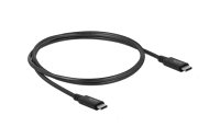 Delock USB4-Kabel 40 Gbps koaxial USB C - USB C 0.8 m