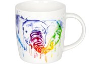 Könitz Kaffeetasse Elefant watercoloured Animals 350...