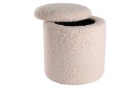 Schou Pouf 36 x 40 cm, Weiss