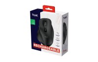 Trust Ergonomische Maus Fyda Rechargeable Schwarz