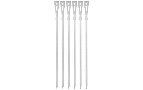 Fennek Grill Grillspiess Set lang, 6 Stück